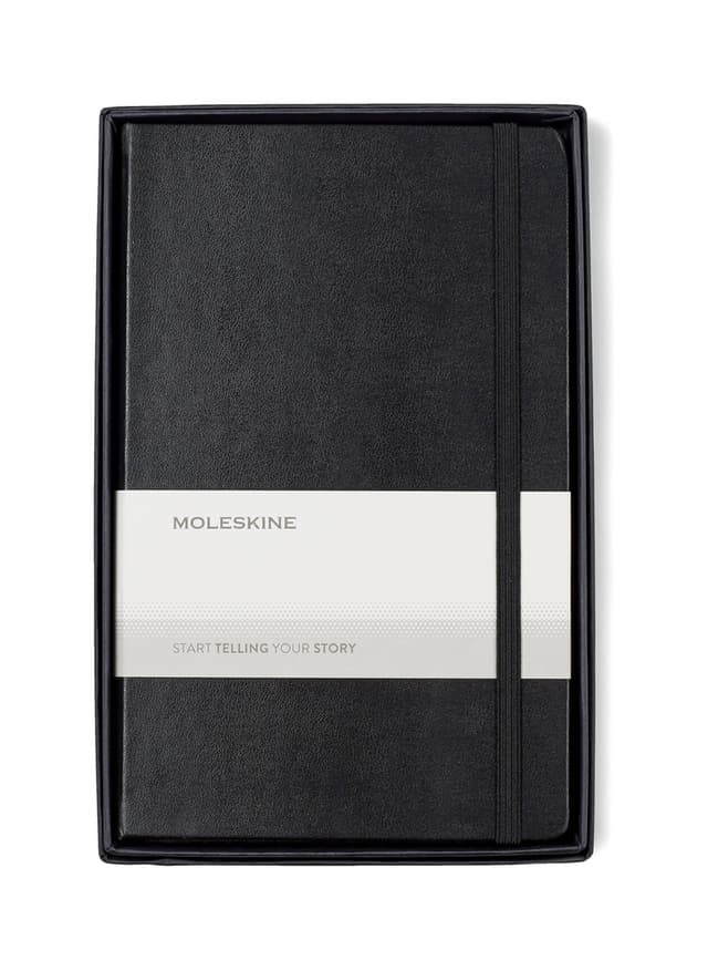 Moleskine Large Notebook Gift Set - Black MISC