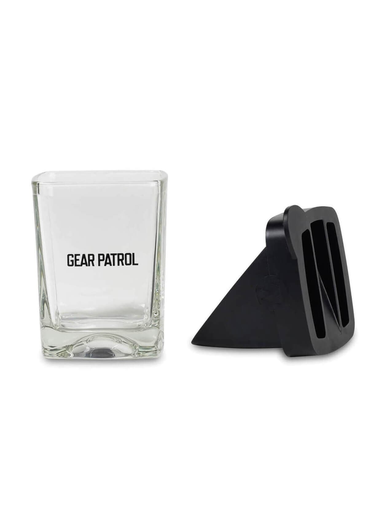 CORKCICLE Whiskey Wedge Glass - Orange,White MISC