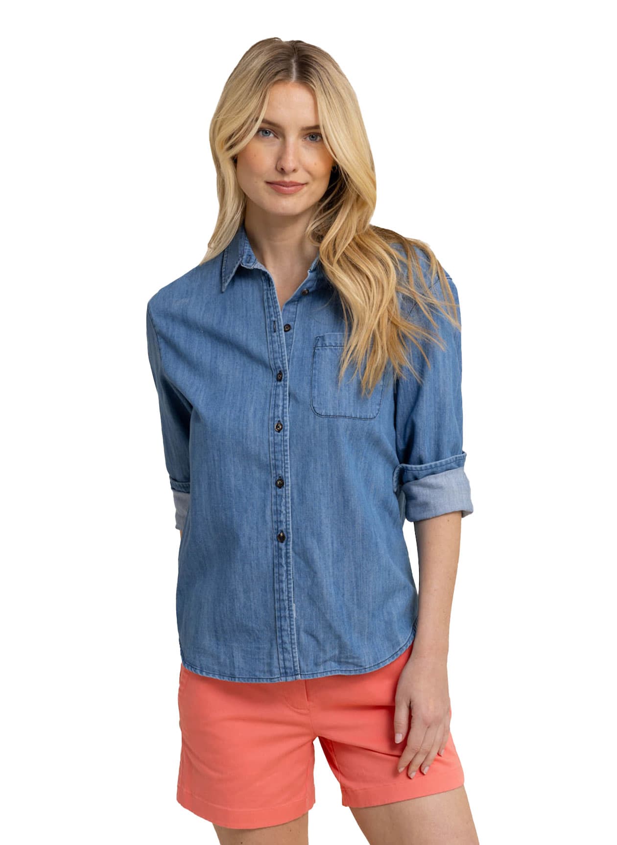 Southern Tide Women's Katherine Denim Shirt