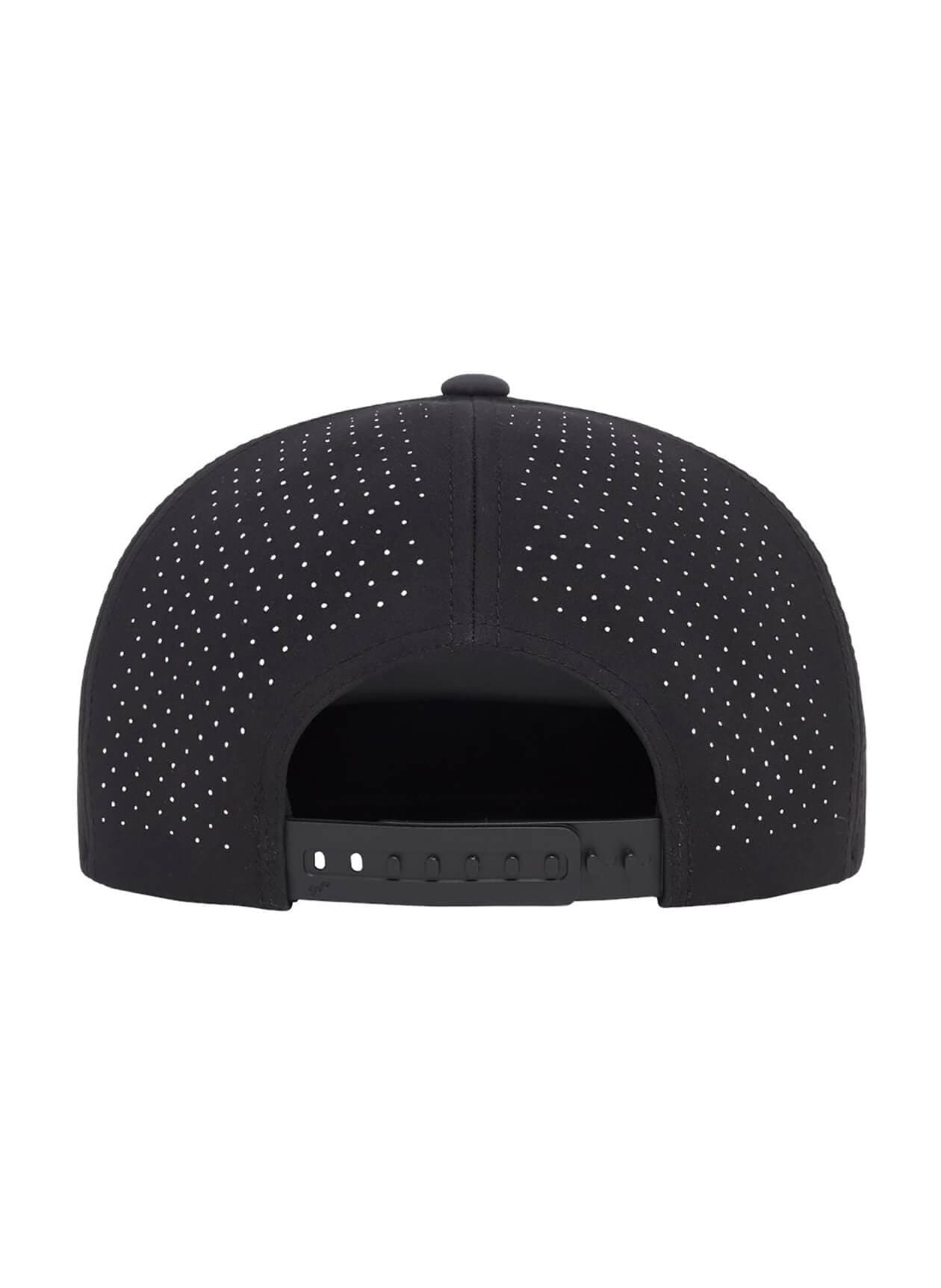 Flexfit 110 Premium Arch Perforated Cap - Charcoal / Black (CHB) MISC