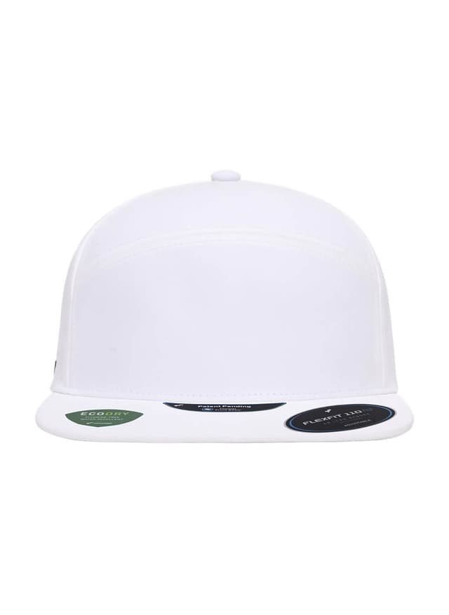 Flexfit 110 Premium Arch Perforated Cap - White MISC