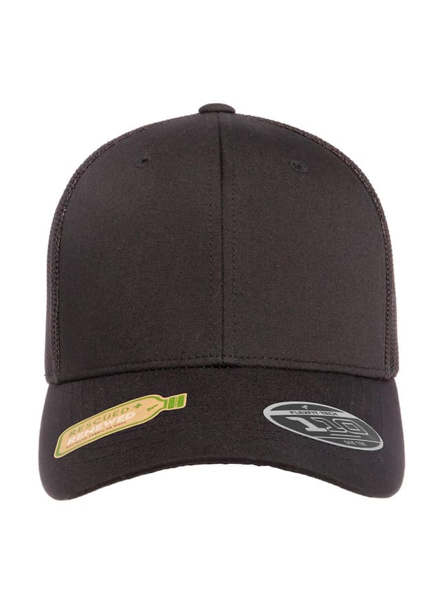 Flexfit 110 Recycled Mesh Cap - Black (BLK) MISC