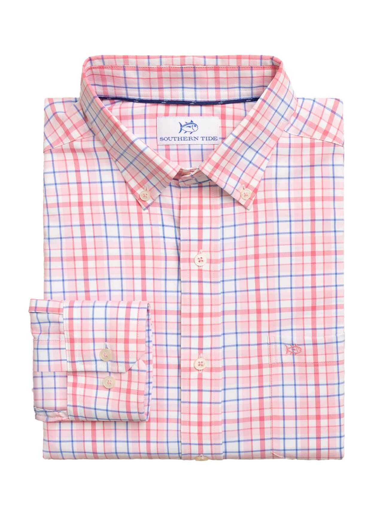 Southern Tide Men's IC Master Plaid Sportshirt