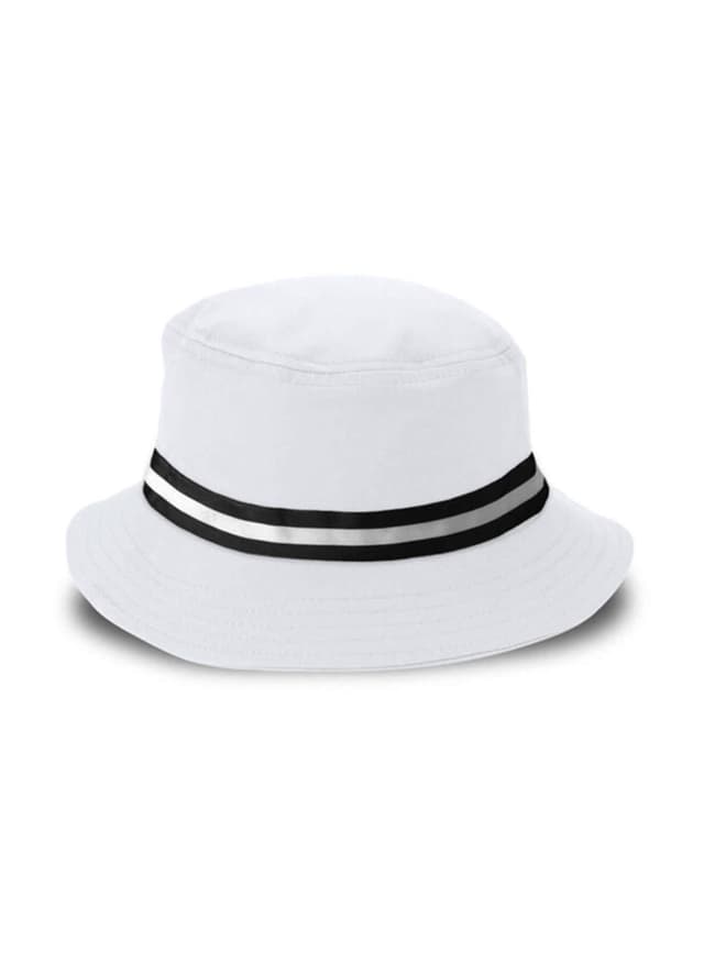 Imperial The Oxford Bucket Hat - White / Black (WBL) LG