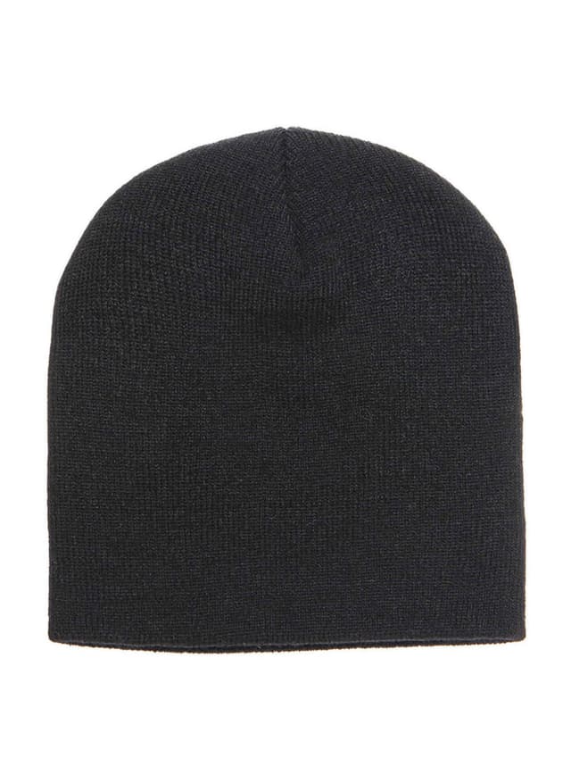 Yupoong Knit Beanie - Black MISC