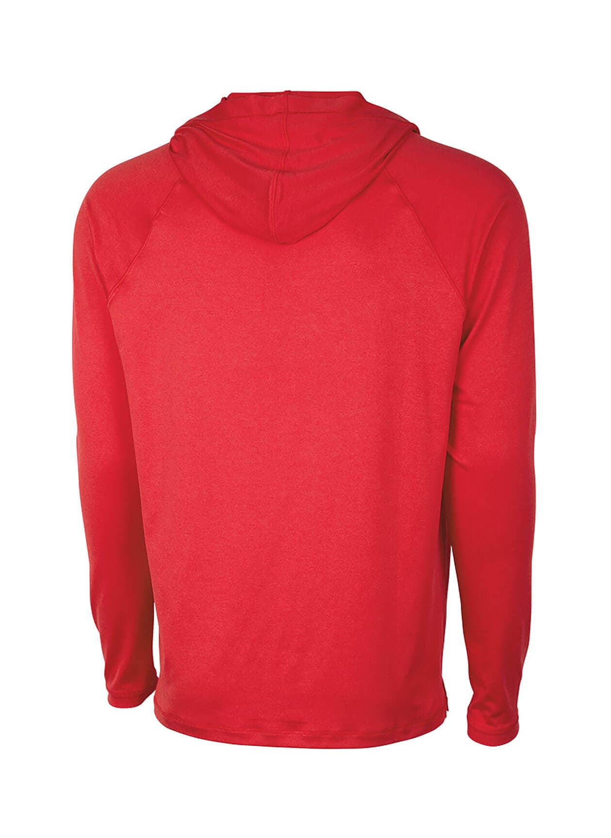 Charles River Men's Cayak Lightweight Stretch Hoodie - Red Heather (168) 3XL