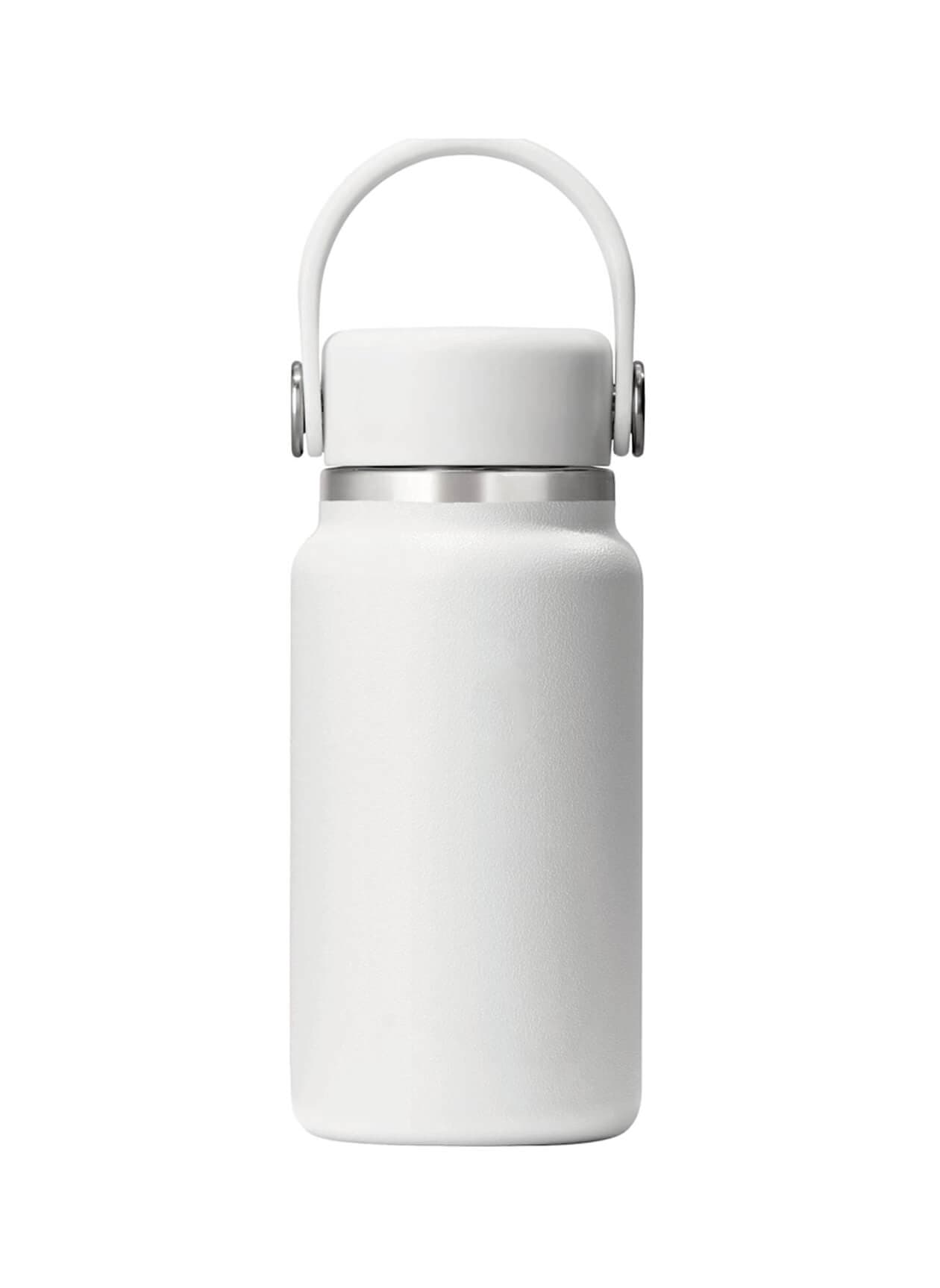 Hydro Flask 6.7 oz Micro Hydro Mini Bottle with Removable FlexClip - White MISC