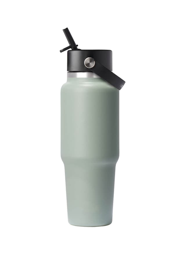 Hydro Flask 32 oz Travel Bottle With Flex Straw Cap - Green MISC