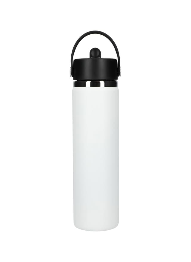 Hydro Flask Wide Mouth with Flex Straw Cap 24oz. - White MISC