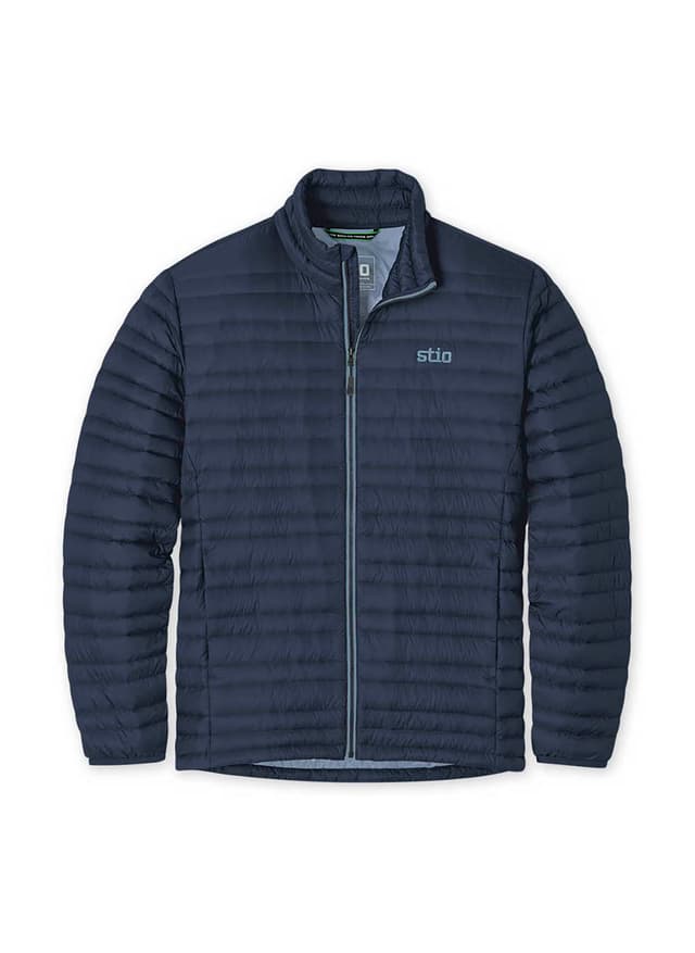 STIO Men's Pinion Down Sweater FW23 - Navy 3XL