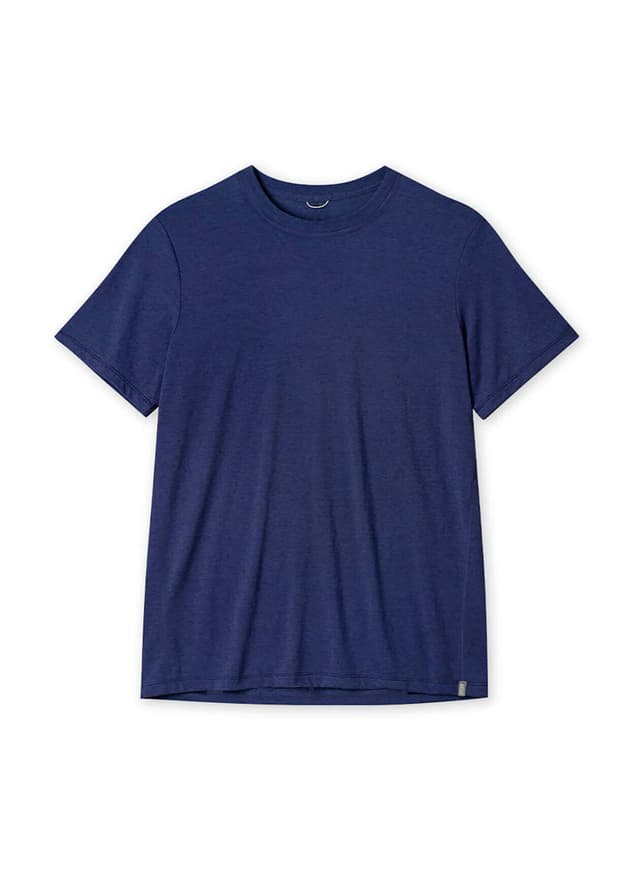 STIO Men's Divide T-Shirt - Navy LG