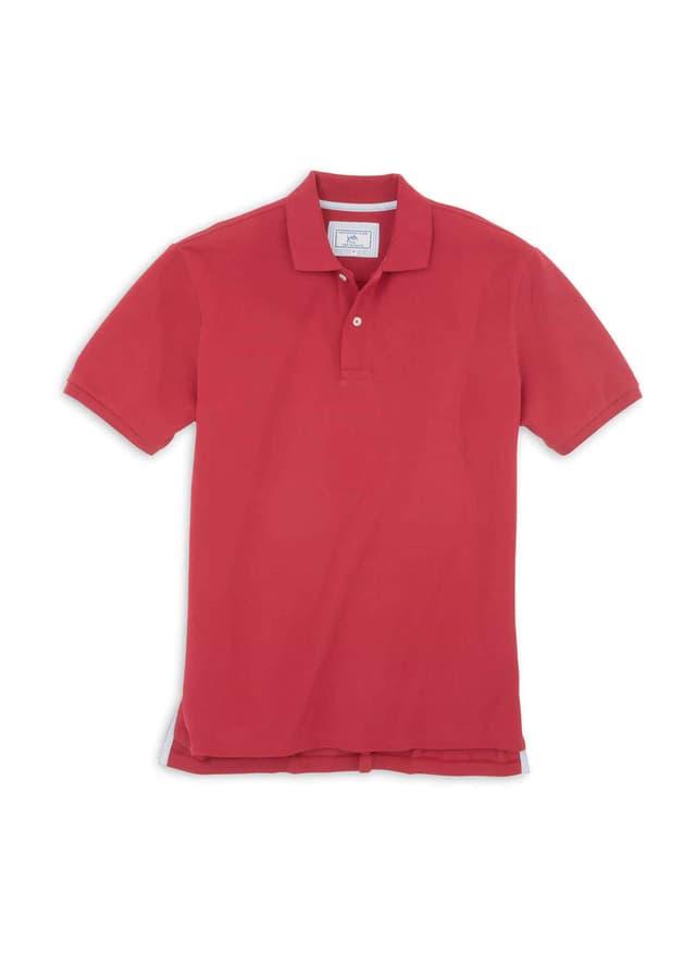 Southern Tide Men's Gameday SkipJack Polo - Red LG