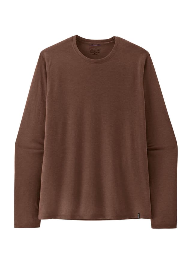 Patagonia Men's Long-Sleeved Cap Cool Trail Shirt - Berm Brown 3XL