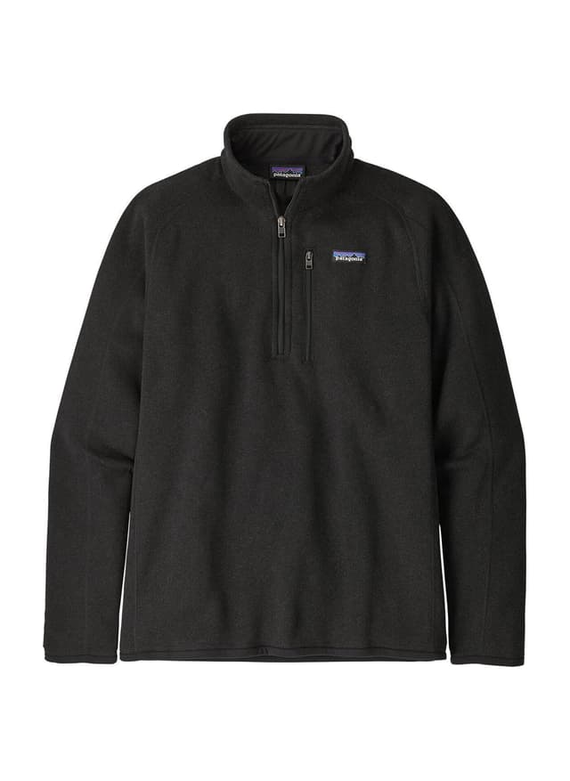 Patagonia Men's Better Sweater Quarter-Zip - Black 3XL