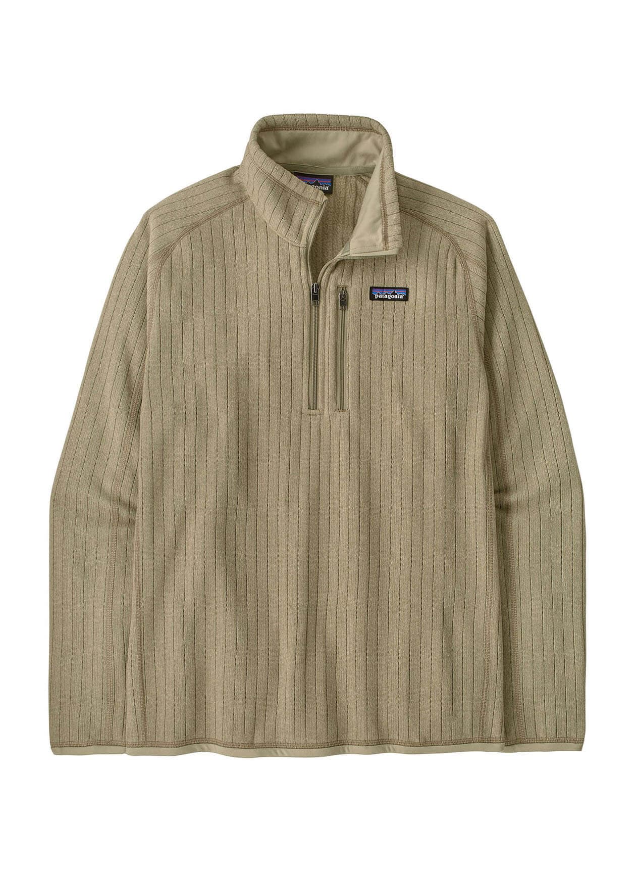 Patagonia Men's Better Sweater Quarter-Zip - Weathered Stone Rib Knit 3XL
