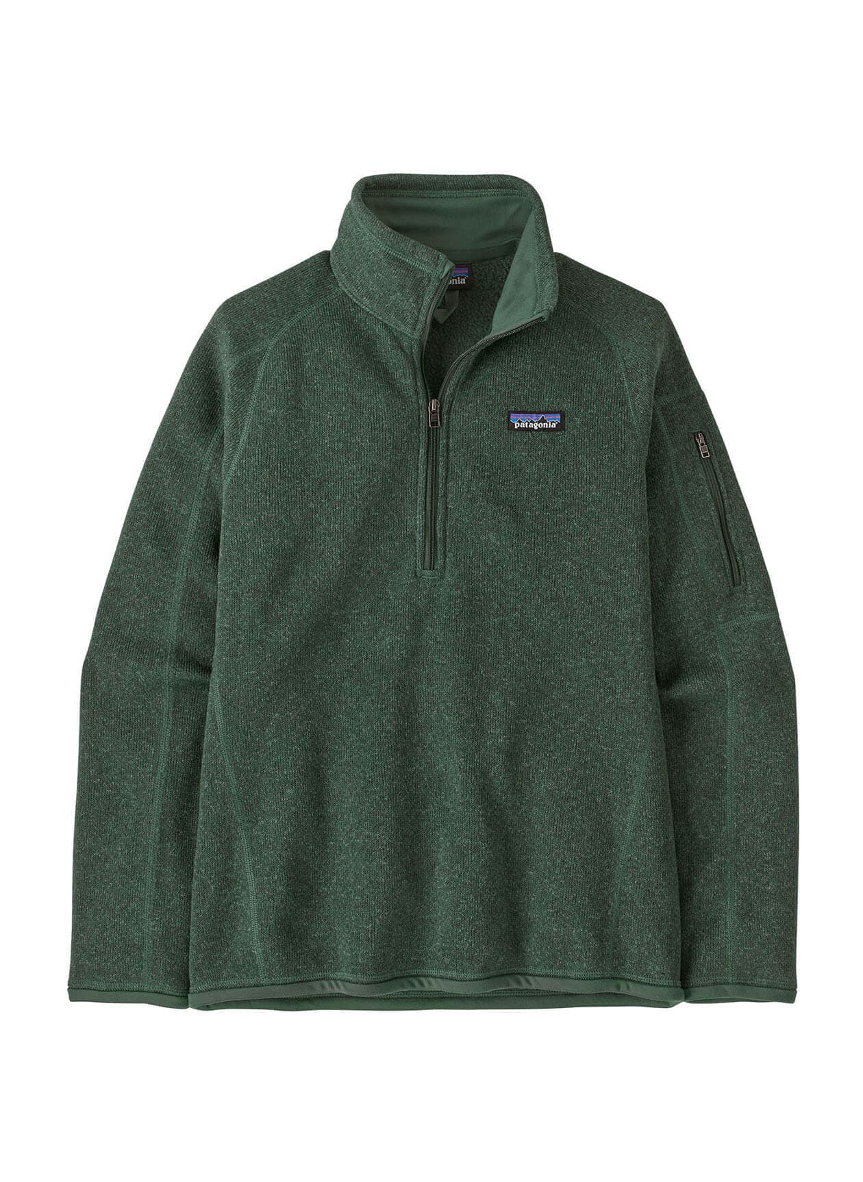 Patagonia Women's Better Sweater Quarter-Zip - Canopy Green (CNGR) LG
