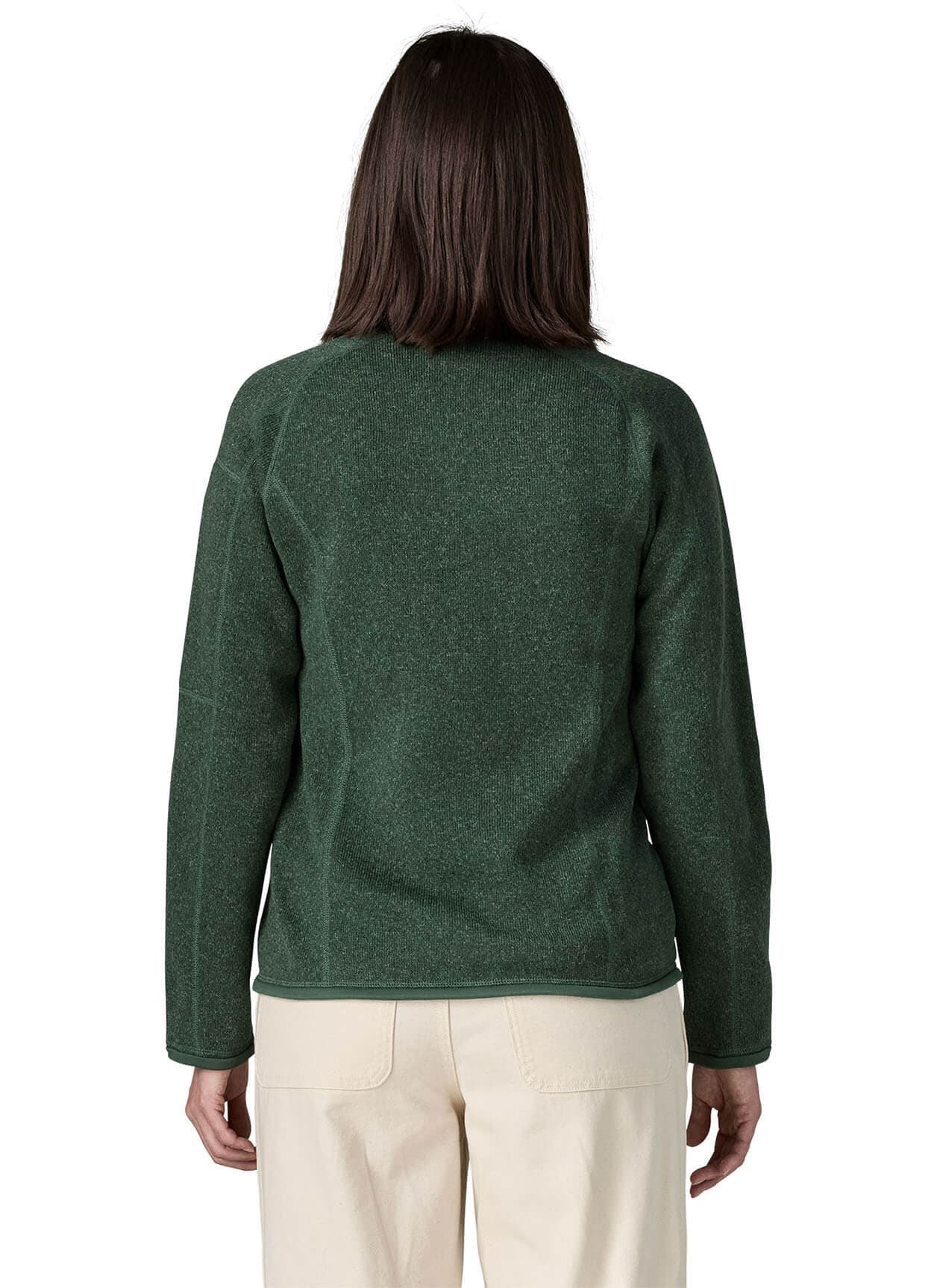 Patagonia Women's Better Sweater Quarter-Zip - Canopy Green (CNGR) LG