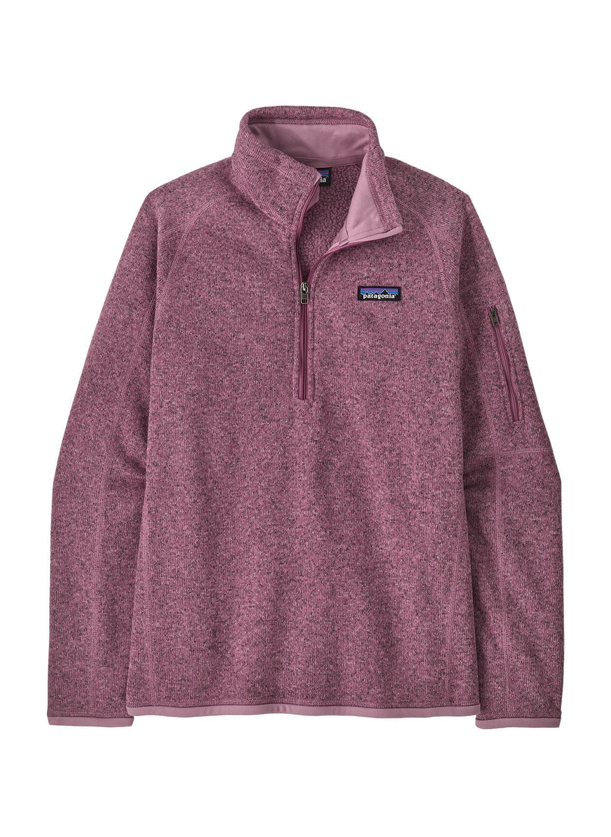 Patagonia Women's Better Sweater Quarter-Zip - Light Violet (LVT) LG
