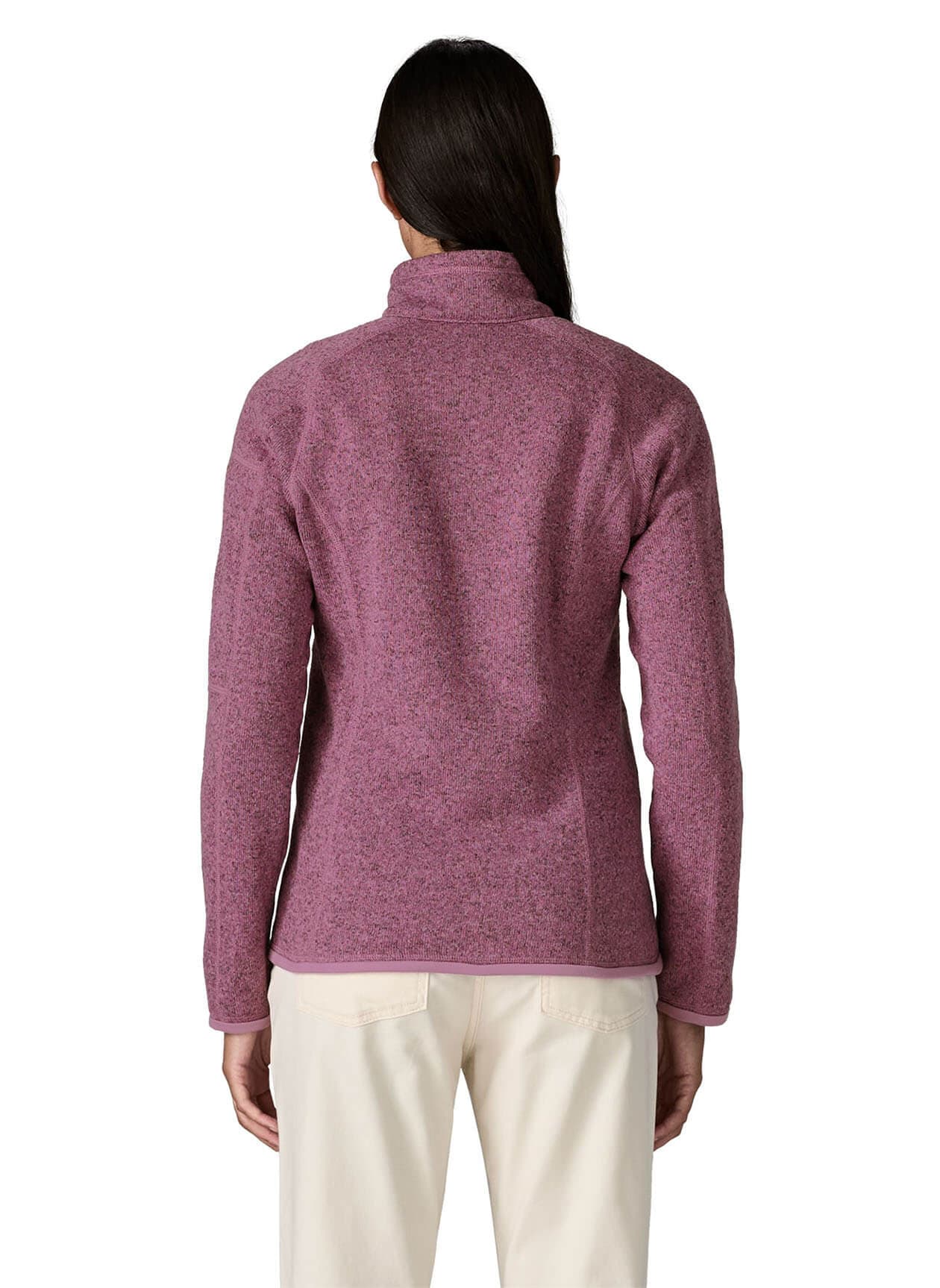 Patagonia Women's Better Sweater Quarter-Zip - Light Violet (LVT) LG