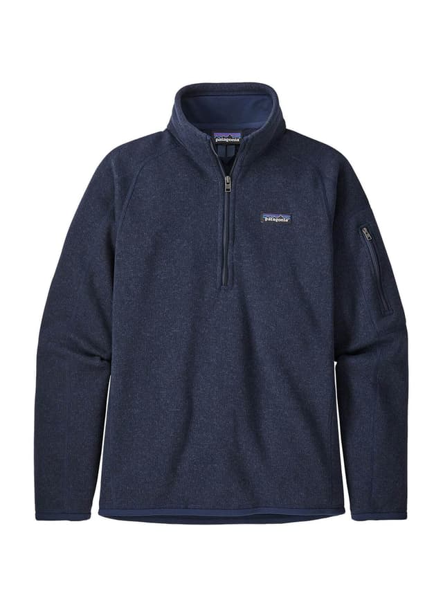 Patagonia Women's Better Sweater Quarter-Zip - Navy LG
