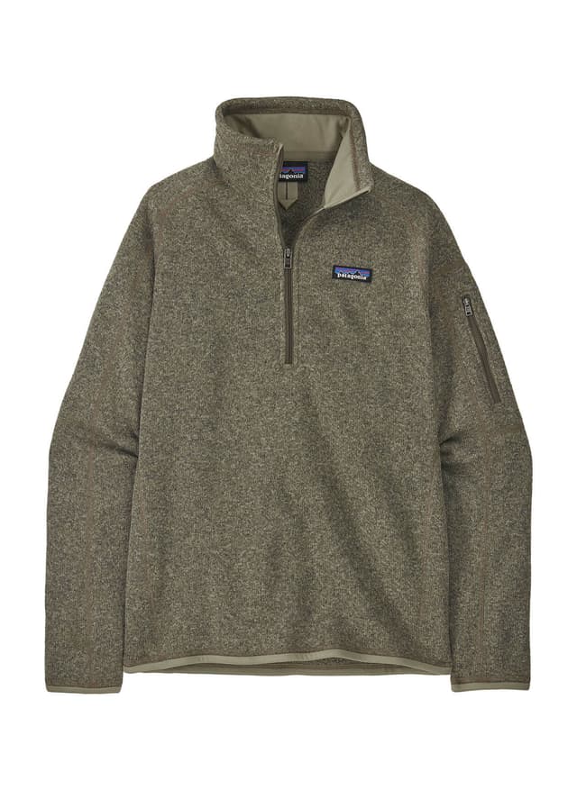 Patagonia Women's Better Sweater Quarter-Zip - River Rock Green LG
