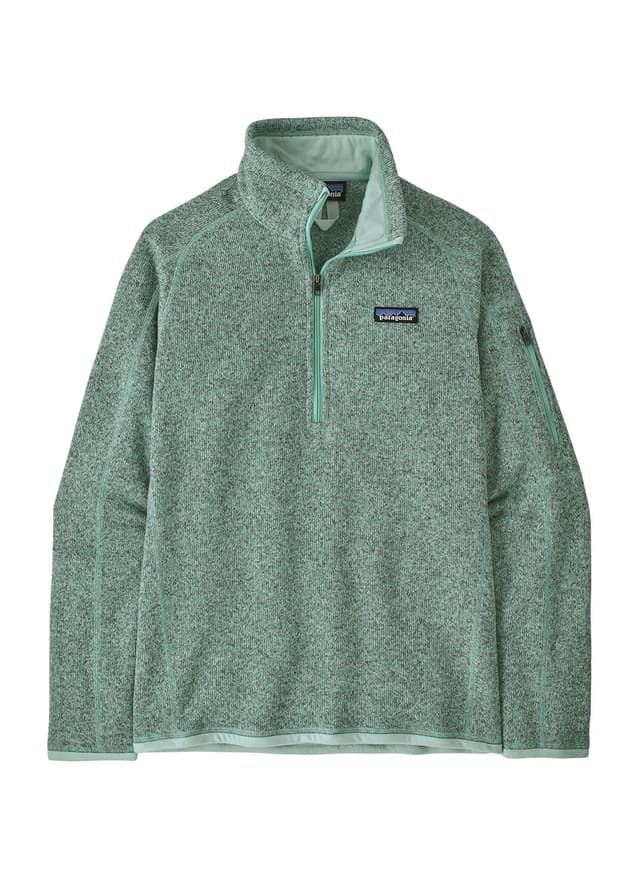 Patagonia Women's Better Sweater Quarter-Zip - Thin Ice LG