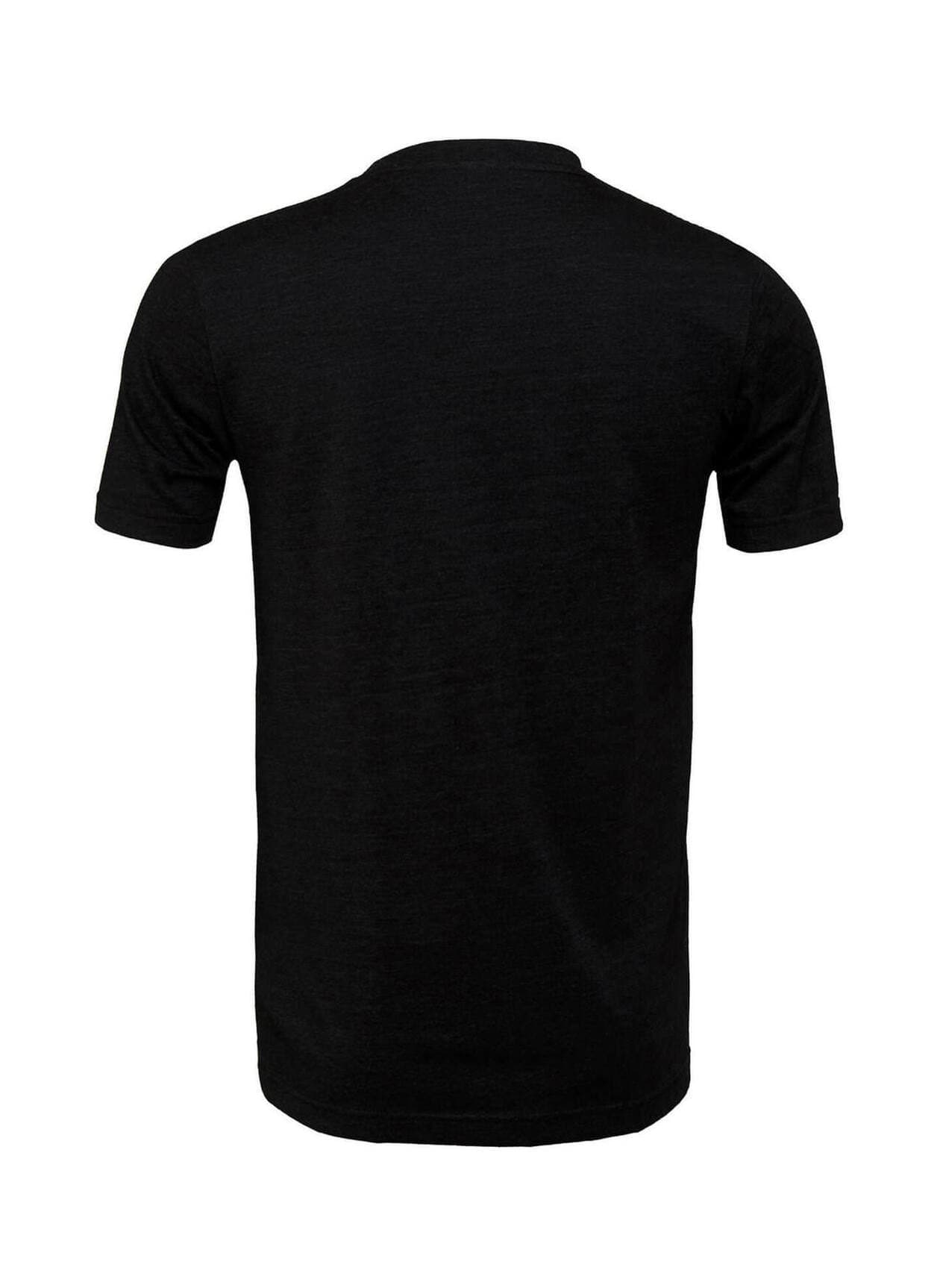 Bella + Canvas Men's Triblend V-Neck T-Shirt - Black LG