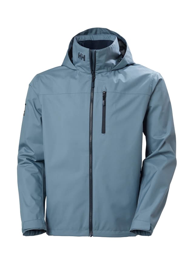 Helly Hansen Men's Crew Hooded Jacket 2.0 - Washed Navy (601) 3XL