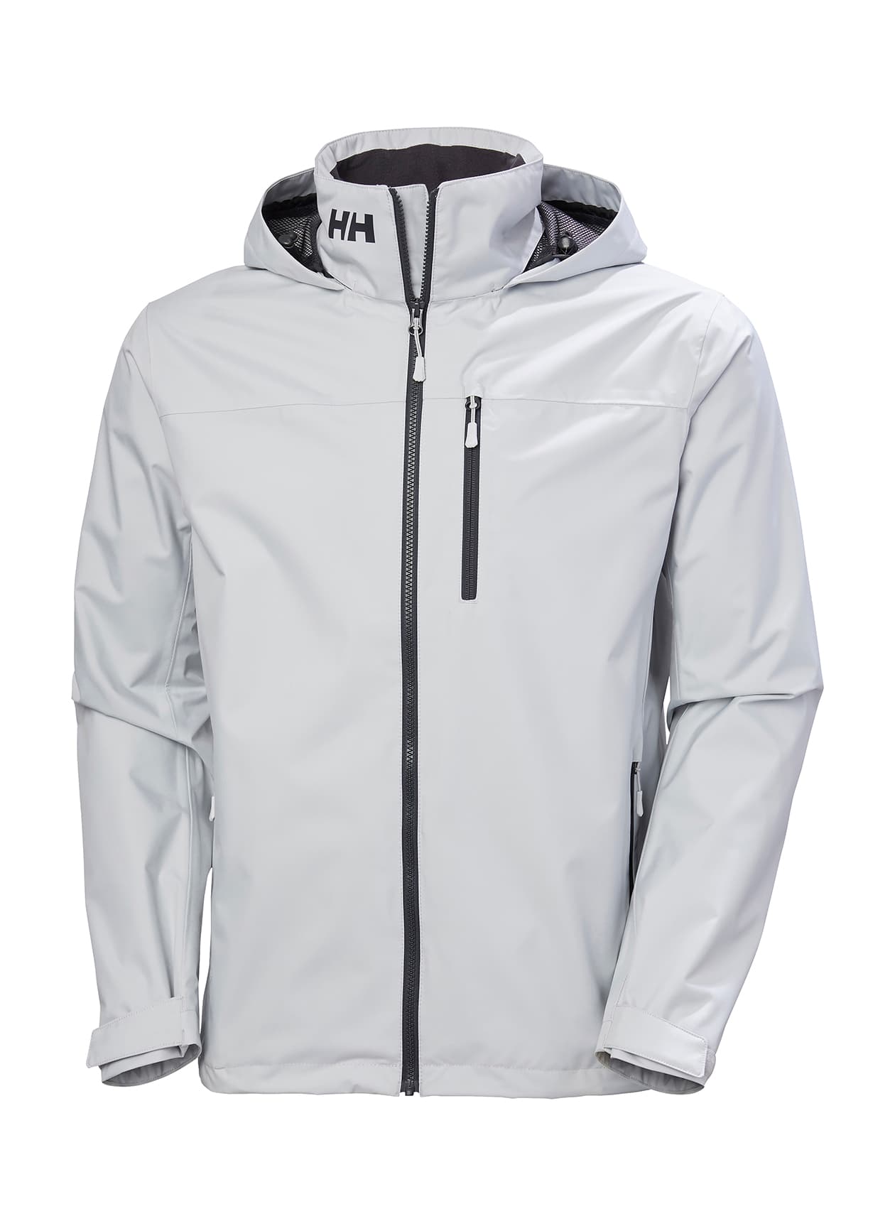 Helly Hansen Men's Crew Hooded Jacket 2.0 - Light Grey 3XL
