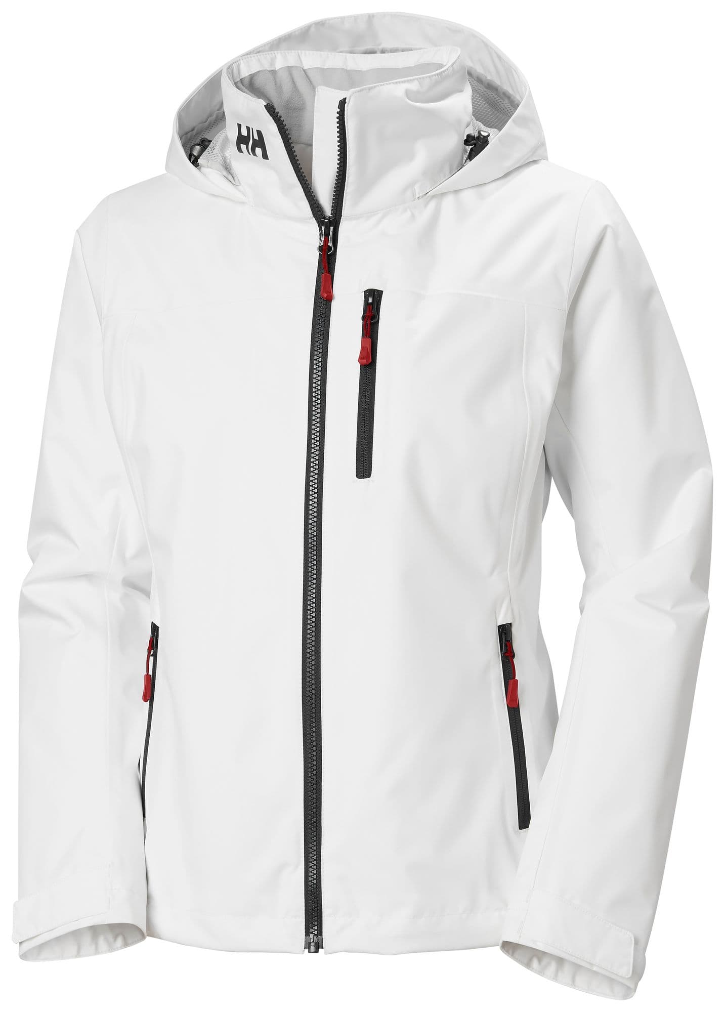 Helly Hansen Women's Crew Hooded Midlayer Jacket 2.0 - White 3XL