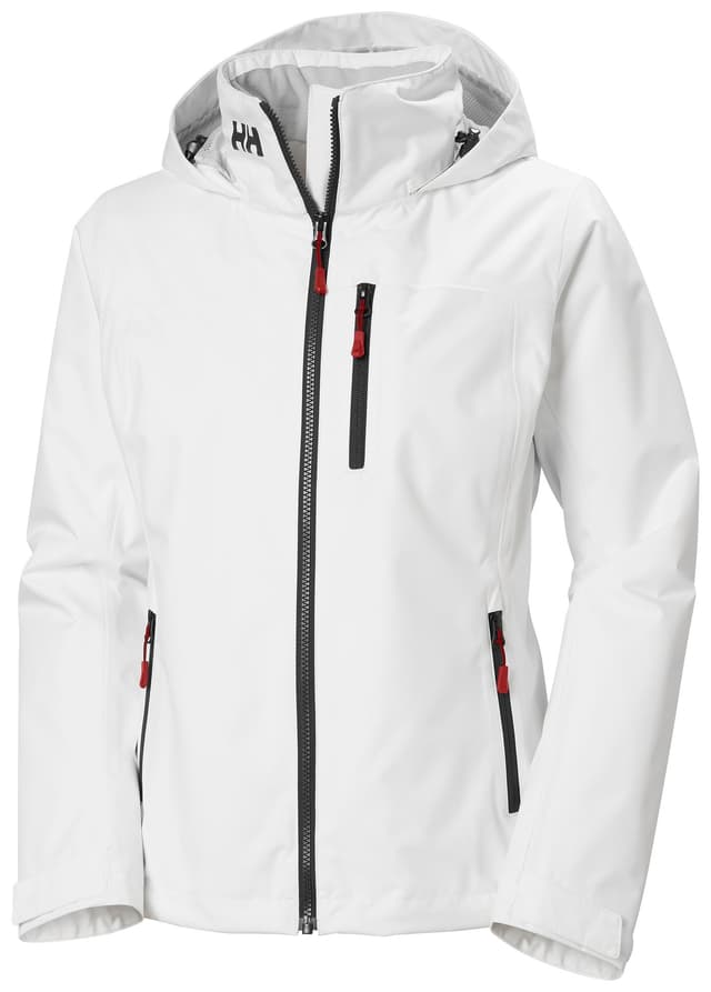 Helly Hansen Women's Crew Hooded Midlayer Jacket 2.0 - White 3XL