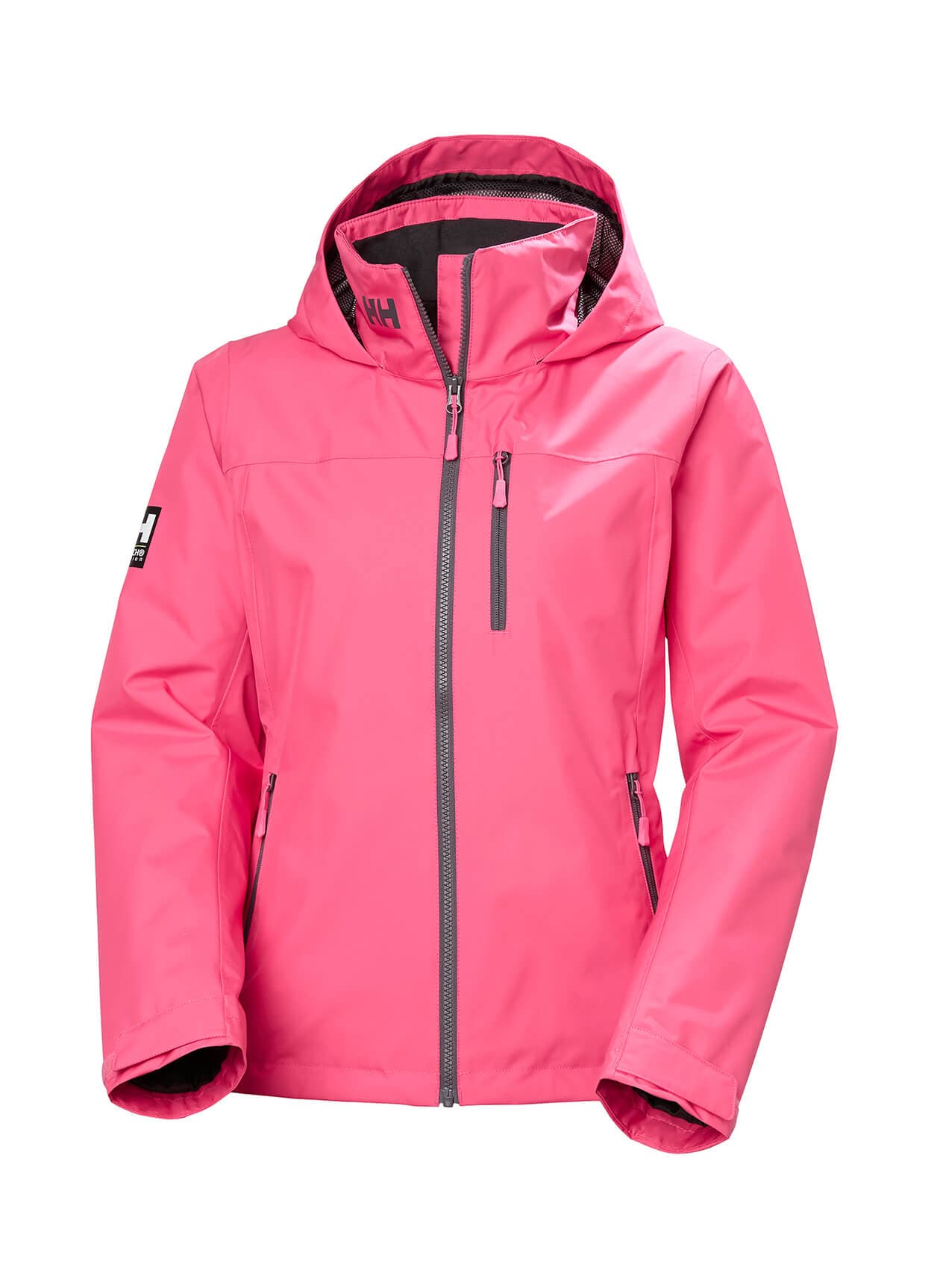 Helly Hansen Women's Crew Hooded Midlayer Jacket 2.0 - Hot Pink (074) 3XL