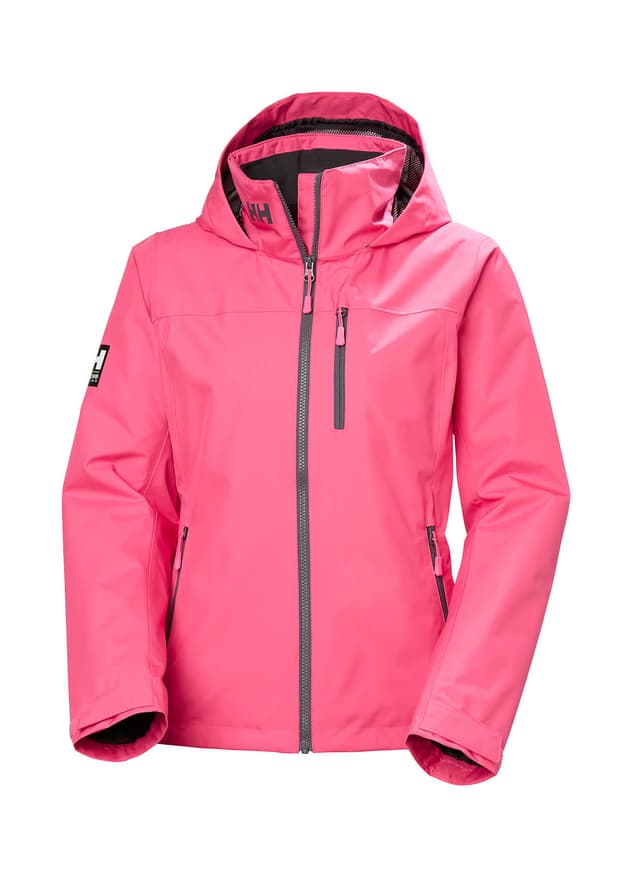 Helly Hansen Women's Crew Hooded Midlayer Jacket 2.0 - Hot Pink (074) 3XL