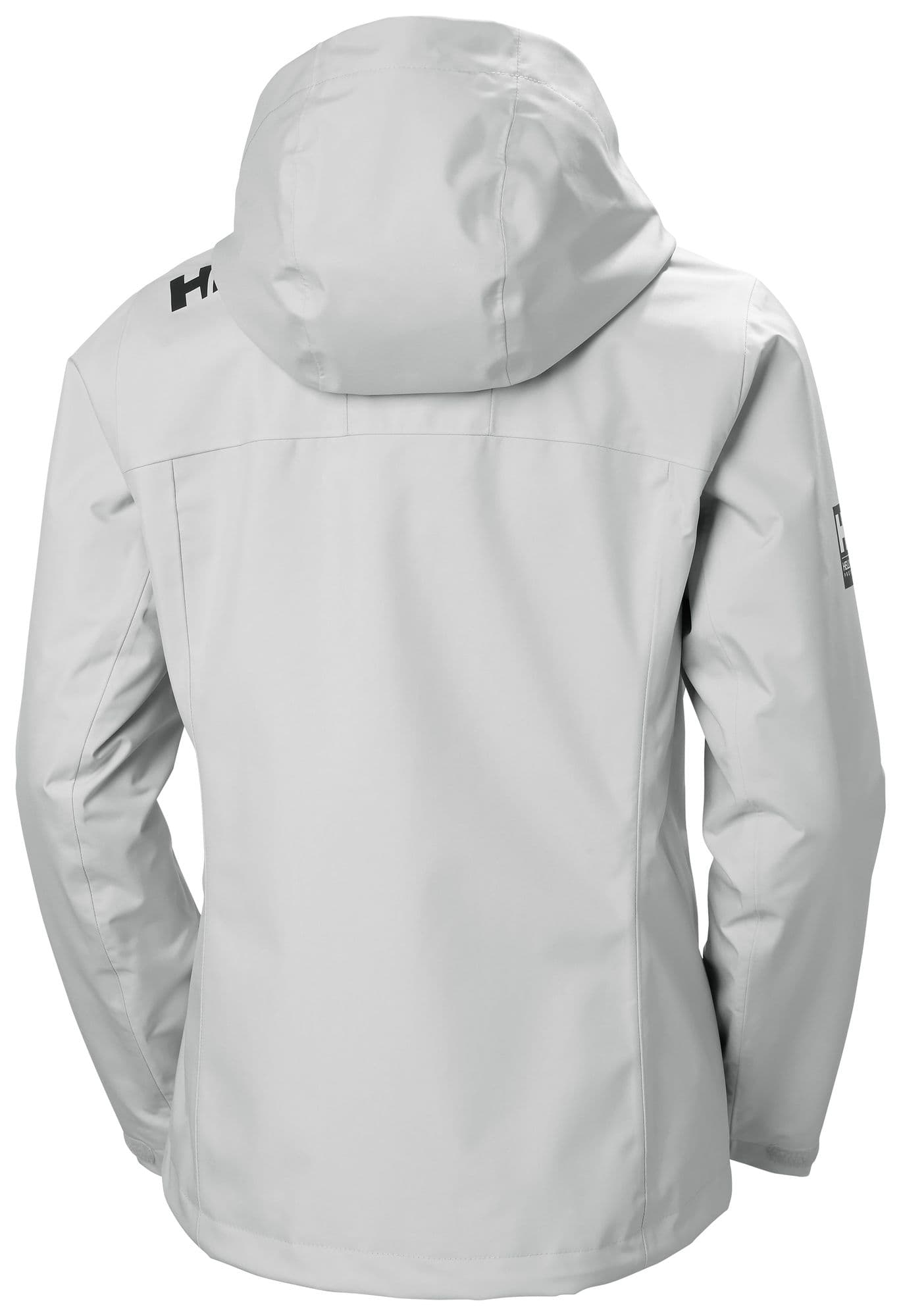 Helly Hansen Women's Crew Hooded Midlayer Jacket 2.0 - Light Grey 3XL