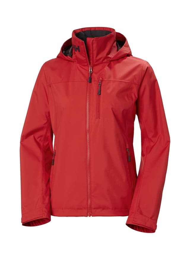 Helly Hansen Women's Crew Hooded Jacket 2.0 - Red 3XL