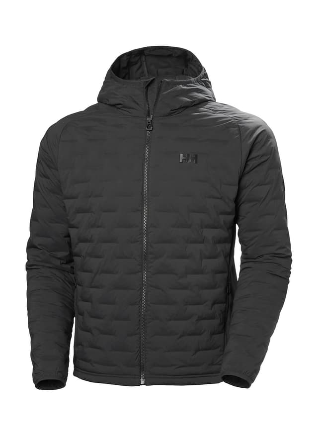 Helly Hansen Men's HP Hybrid Stretch Hooded Insulated Jacket - Black LG