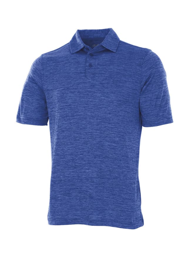 Charles River Men's Space Dye Performance Polo - Blue 3XL