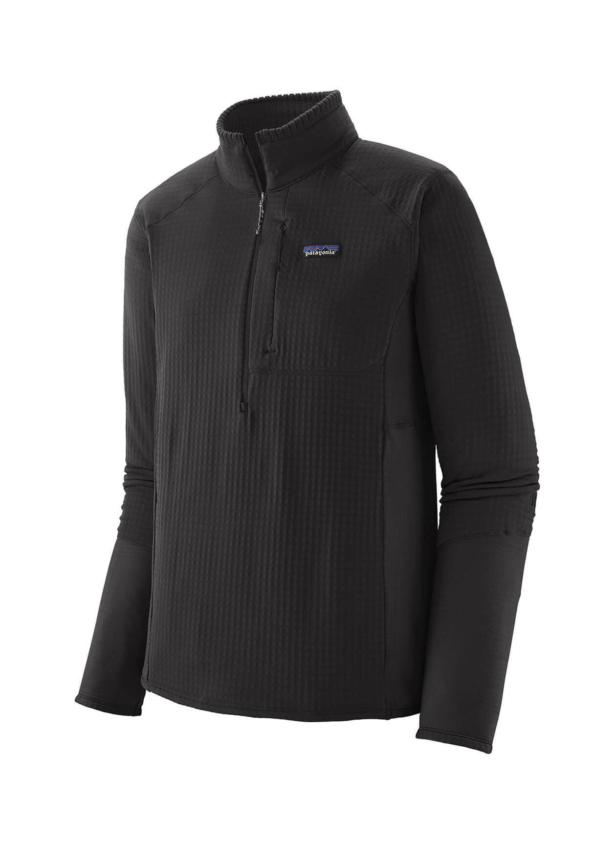 Patagonia Men's R1 Pullover - Black w / Black 3XL