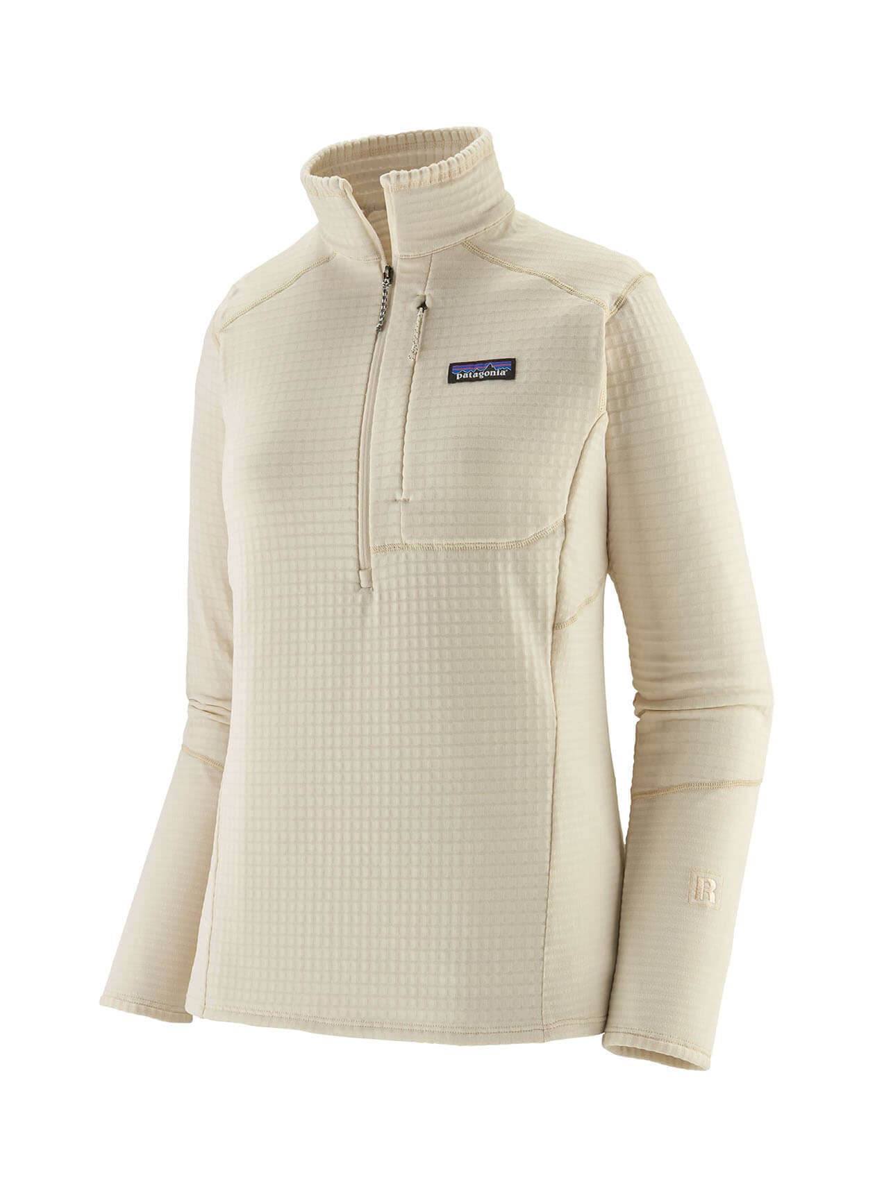 Patagonia Women's R1 Pullover SP25 - White LG