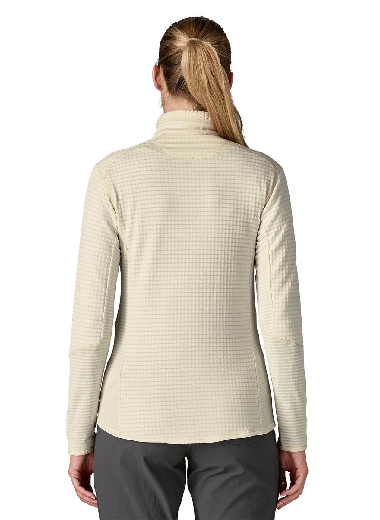 Patagonia Women's R1 Pullover SP25 - White LG