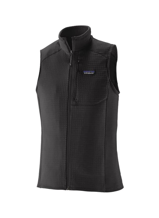 Patagonia Women's R1 Vest - Black w / Black LG