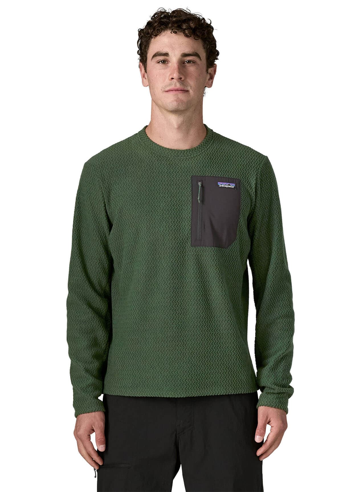 Patagonia Men's R1 Air Crew FA25 - Green LG