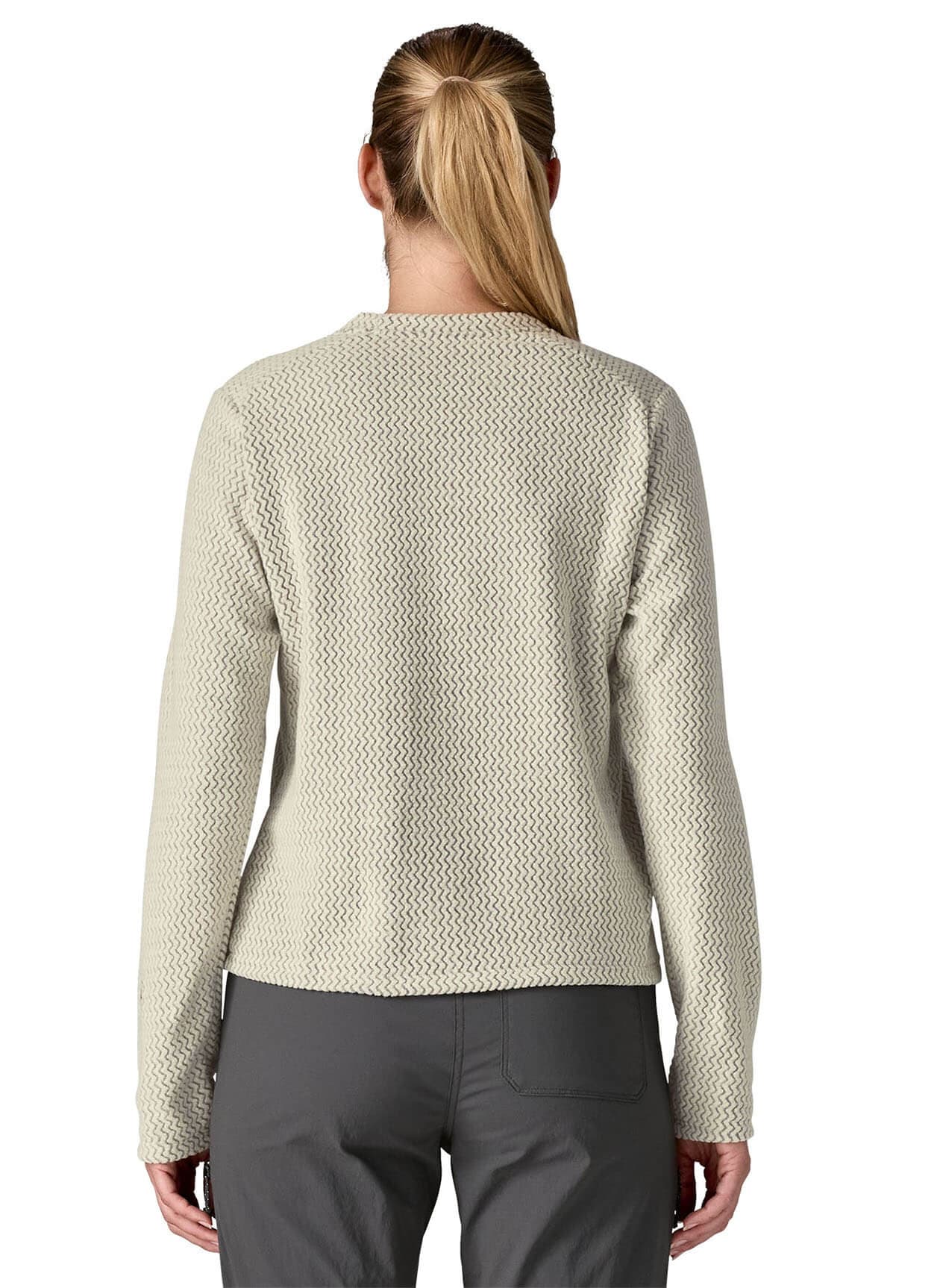 Patagonia Women's R1 Air Crew - Wool White LG