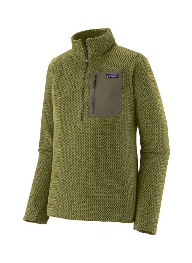 Patagonia Men's R1 Air Zip Neck - Caper Green 3XL