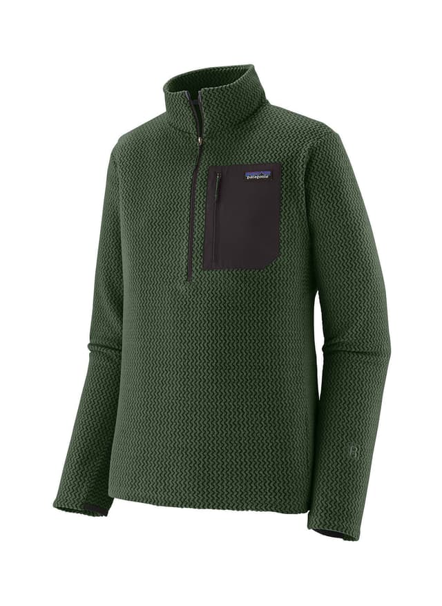 Patagonia Men's R1 Air Zip Neck - Treeline Green 3XL