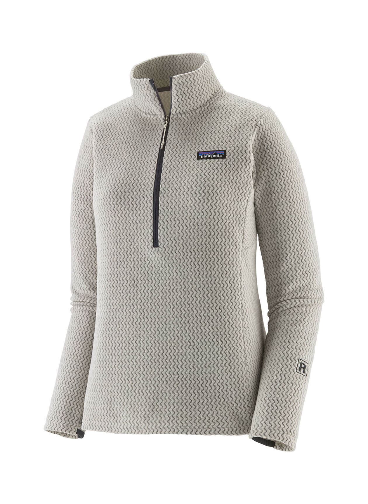 Patagonia Women's R1 Air Zip Neck - Birch White LG