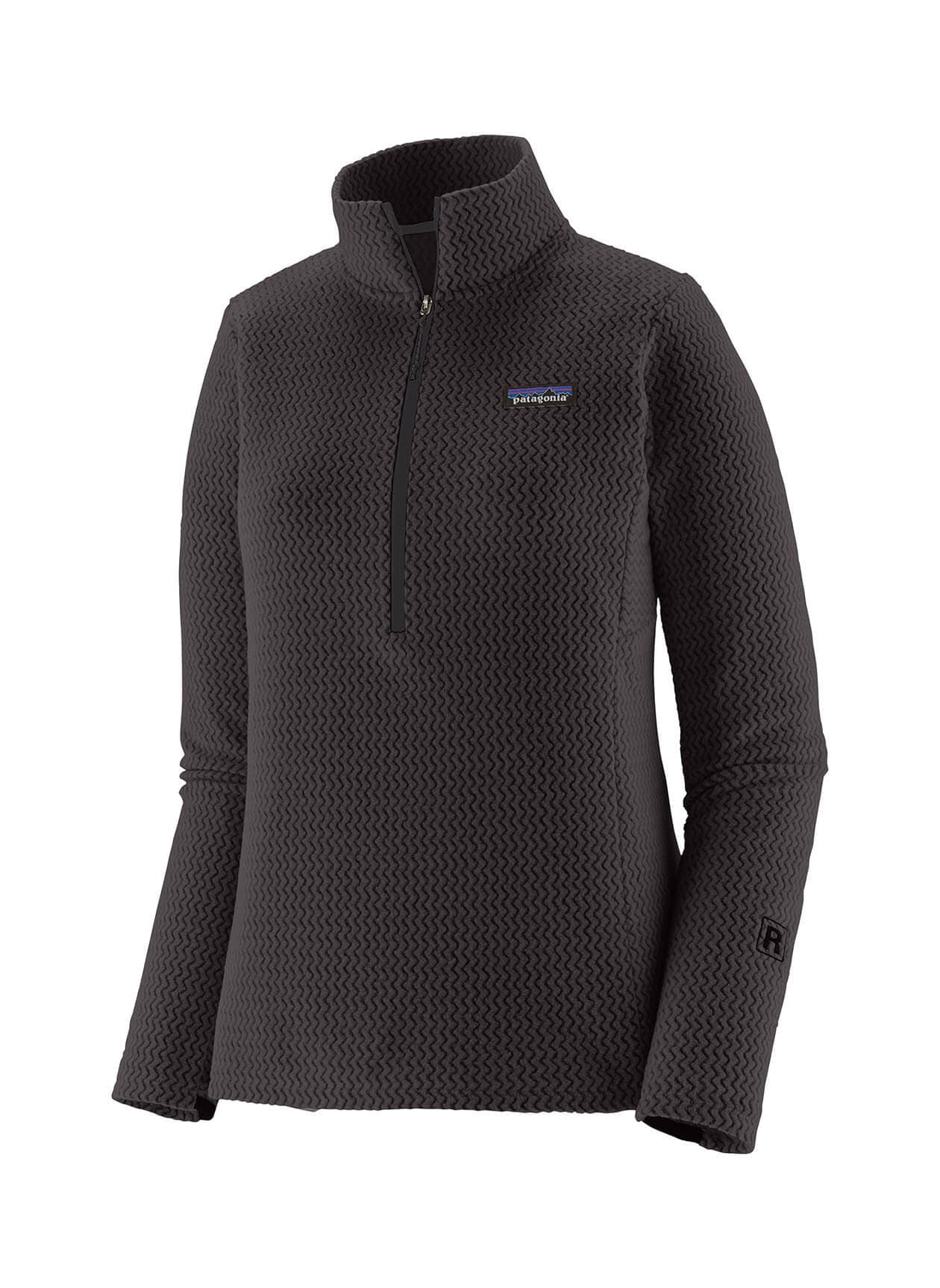 Patagonia Women's R1 Air Zip Neck - Black LG