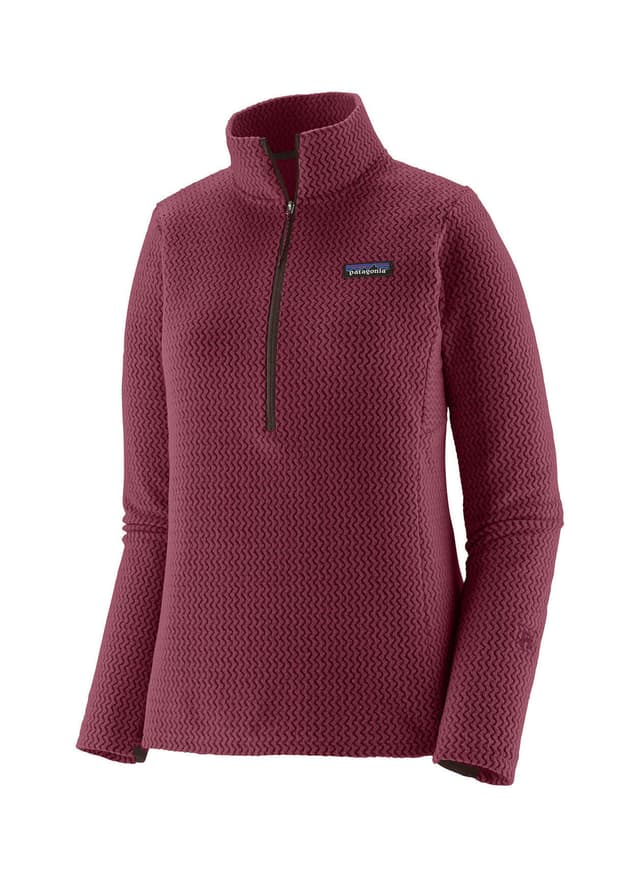 Patagonia Women's R1 Air Zip Neck - Berry Fig LG