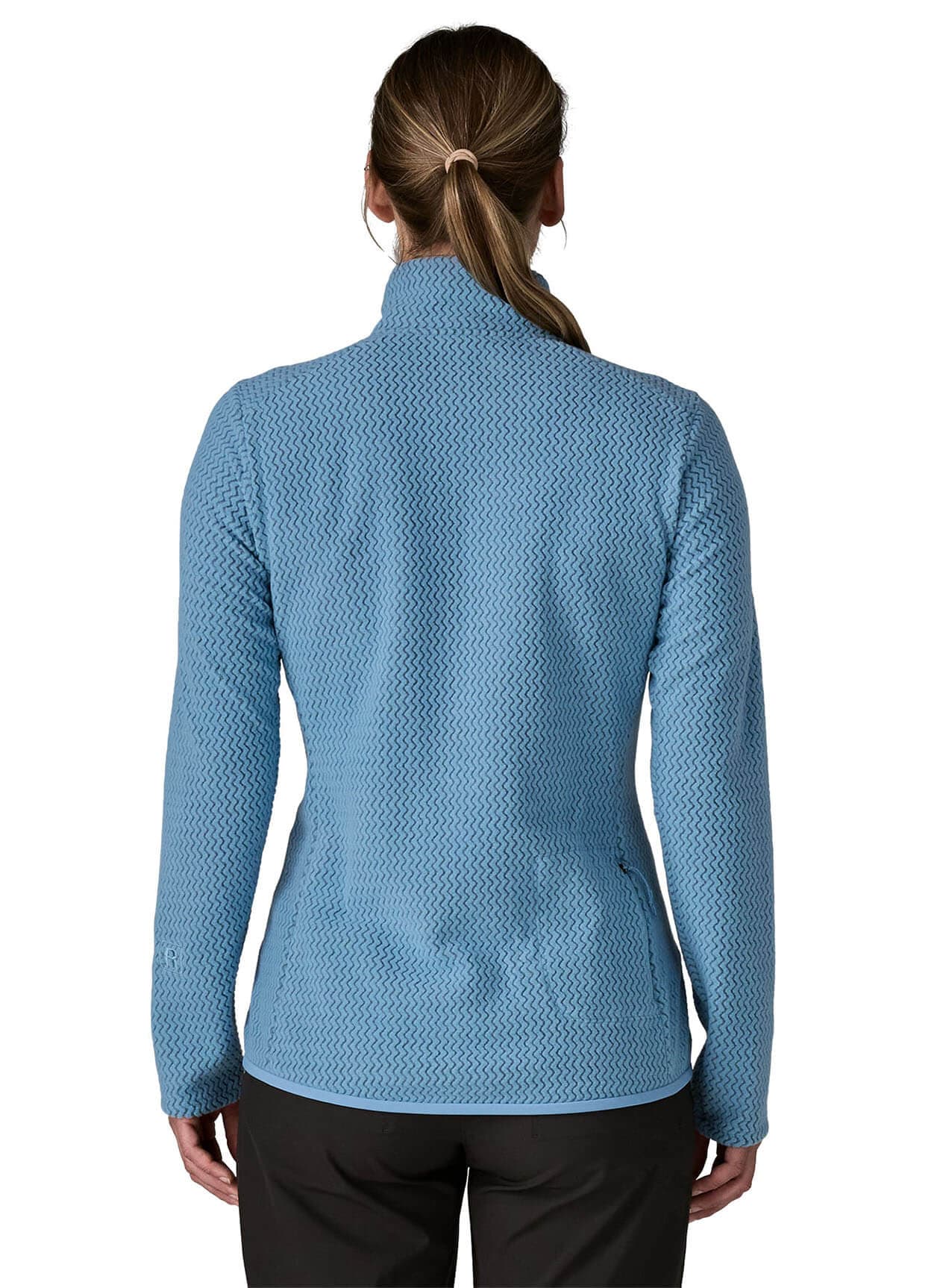 Patagonia Women's R1 Air Zip Neck - Blue,Cyan LG