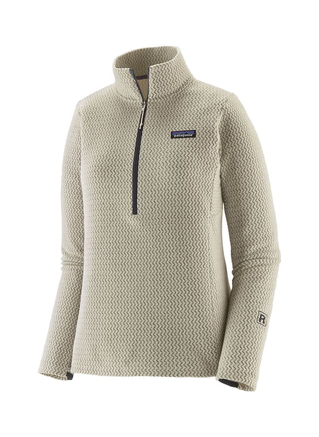 Patagonia Women's R1 Air Zip Neck - Wool White LG
